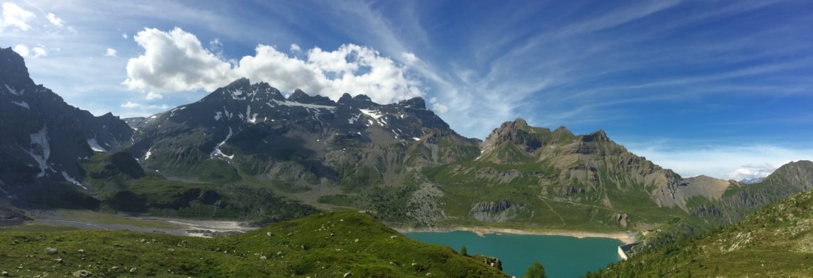 Barrage de Salanfe et Dents du Midi